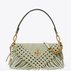 KIRA FRINGE SMALL FLAP SHOULDER/CROSSBODY BAG